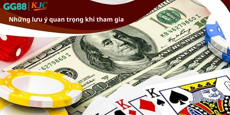 Những lưu ý quan trọng khi tham gia nhận khuyến mãi tại GG88